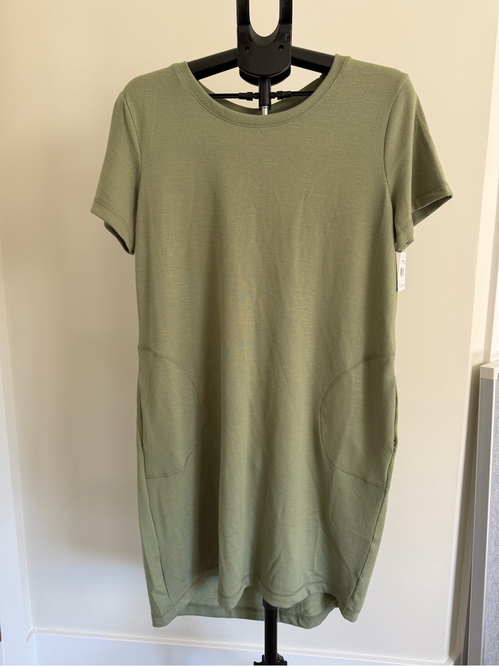 Falls Creek Olive Green Short Sleeve Tunic NWT